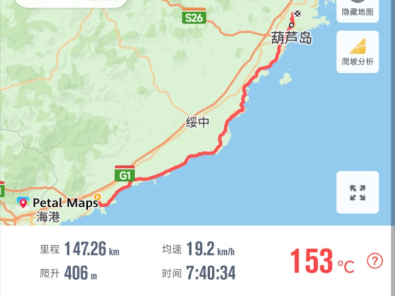 北京骑行大连Day3.秦皇岛到葫芦岛全程147km哔哩哔哩bilibili