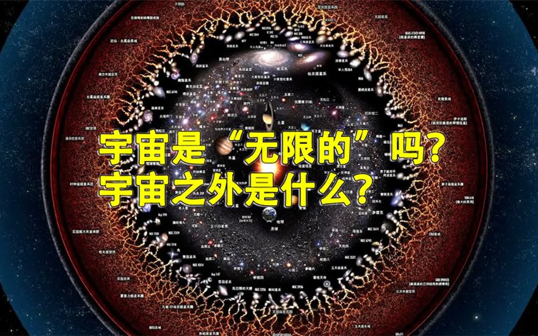 宇宙是“无限的”吗?宇宙之外是什么?科学家的回答让人意外哔哩哔哩bilibili