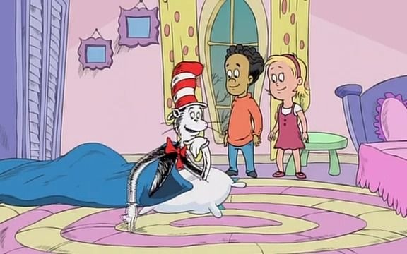 [图]儿童英文故事 the cat in the hat