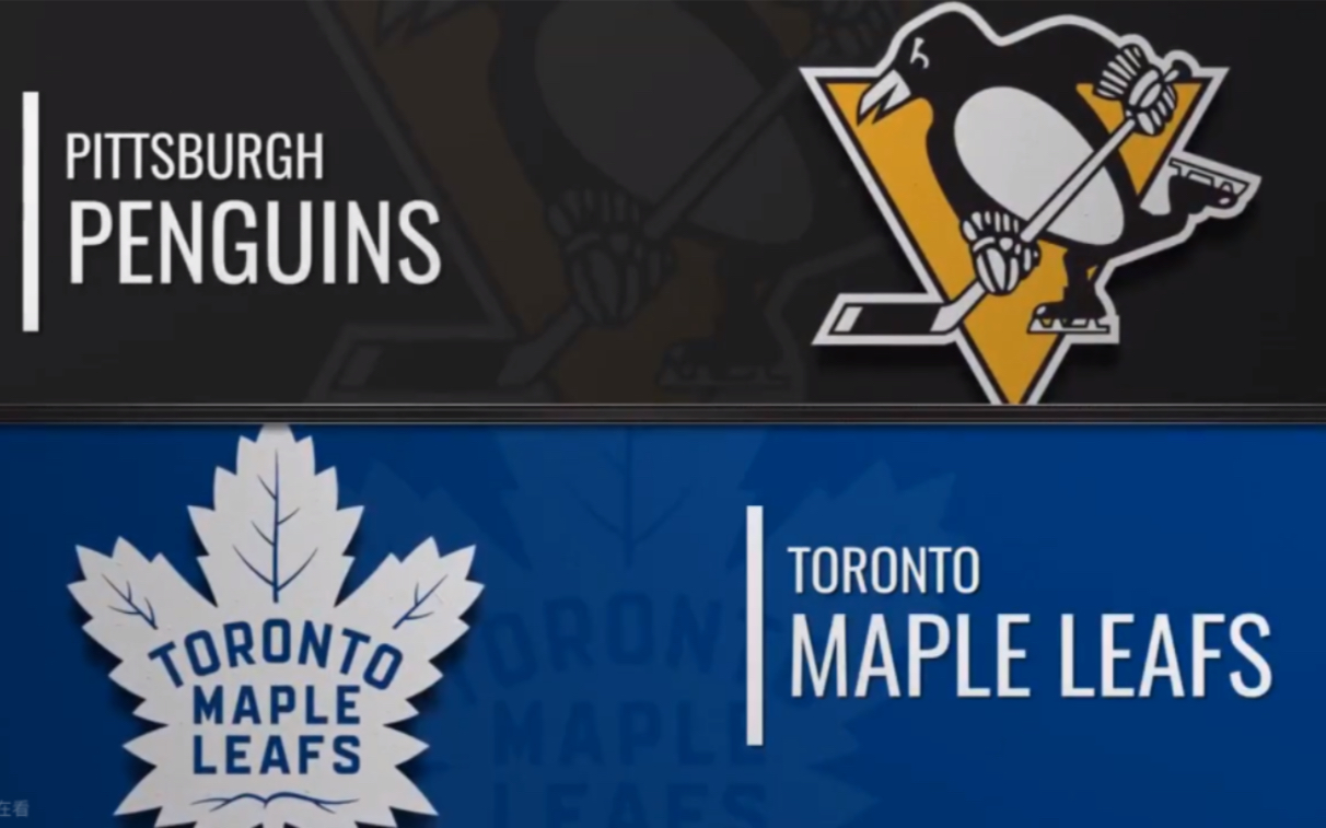 NHL 202223赛季11月11日匹兹堡企鹅vs多伦多枫叶全场集锦(Penguins  Maple Leafs 1111 NHL 2022)哔哩哔哩bilibili