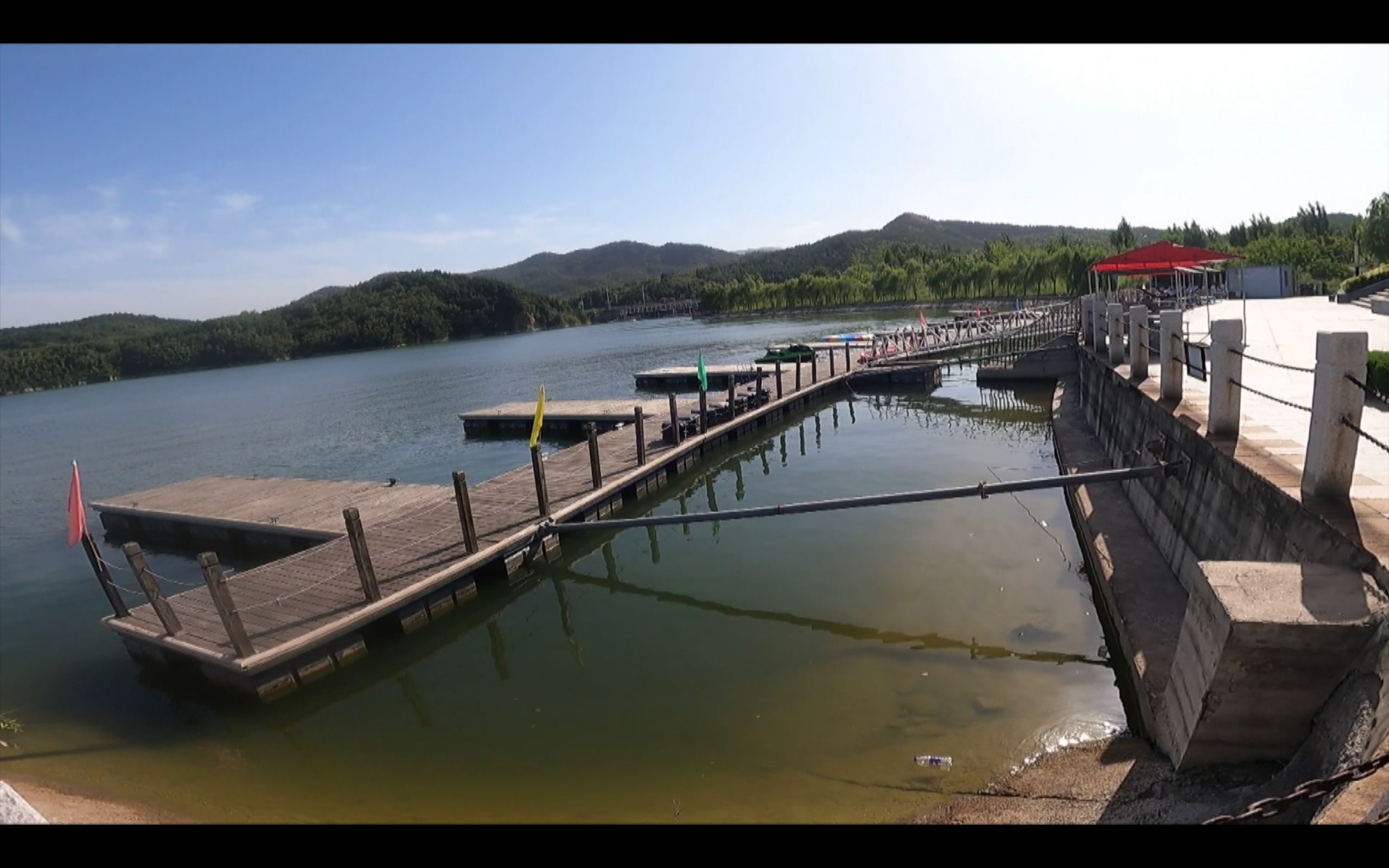 [图]夏末游雪野湖吃农家炒鸡