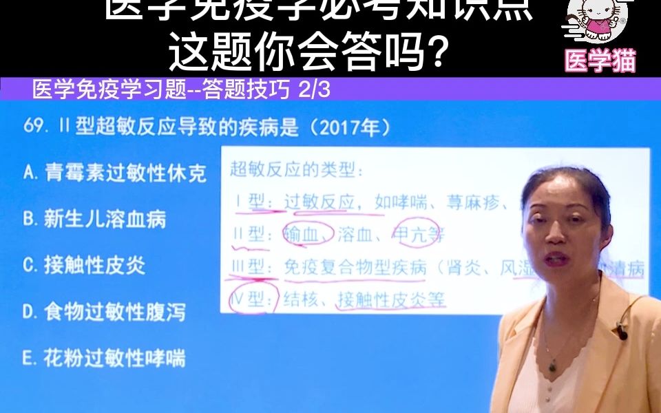 【医学猫】医学免疫学必考知识点2哔哩哔哩bilibili