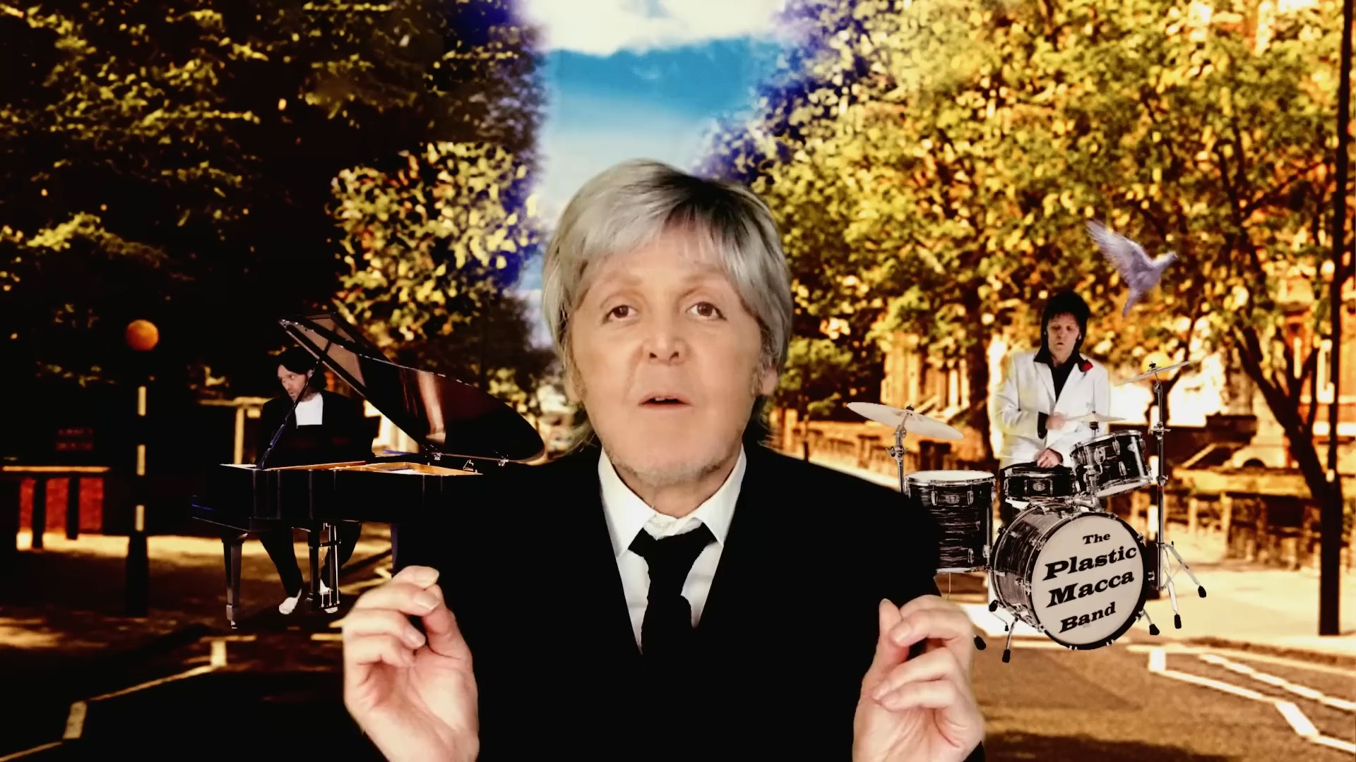 paul mccartney linda图片