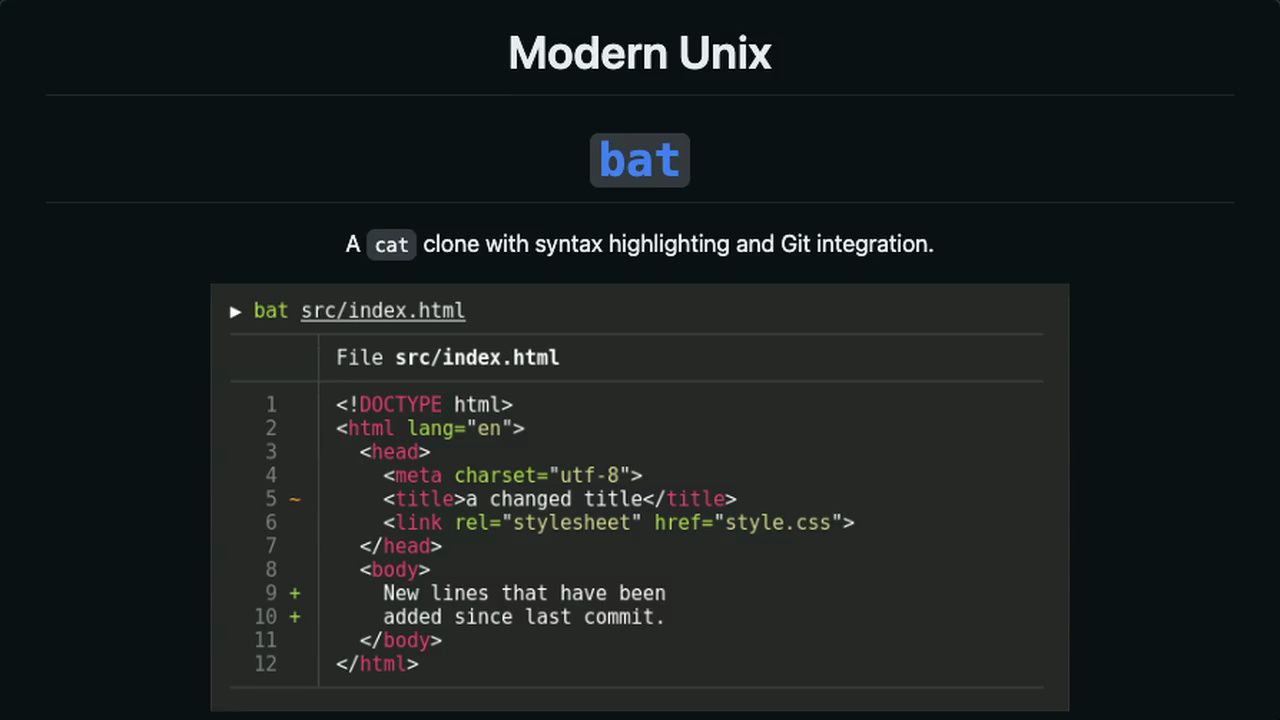 Modern Unix 现代Unix命令行工具哔哩哔哩bilibili