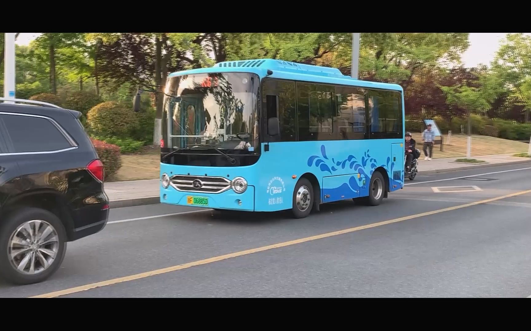 浙江海盐公交 k6路 浙f06885d