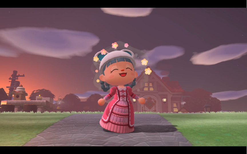 【动森】审美很在线的小月兔