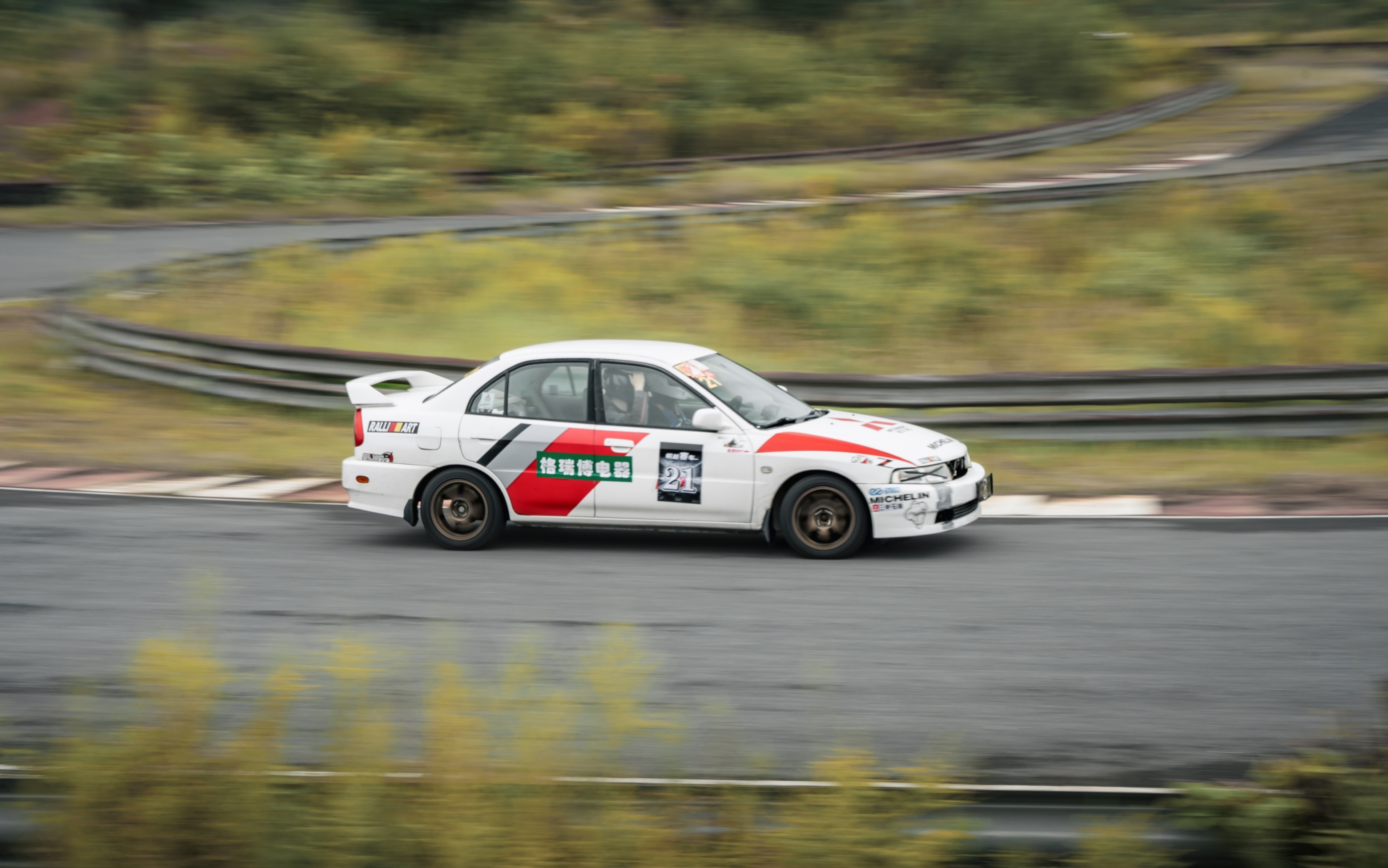 东南菱帅 原厂动力 雷登r23黄标 浙江武义赛车场 半干地 1:50.18