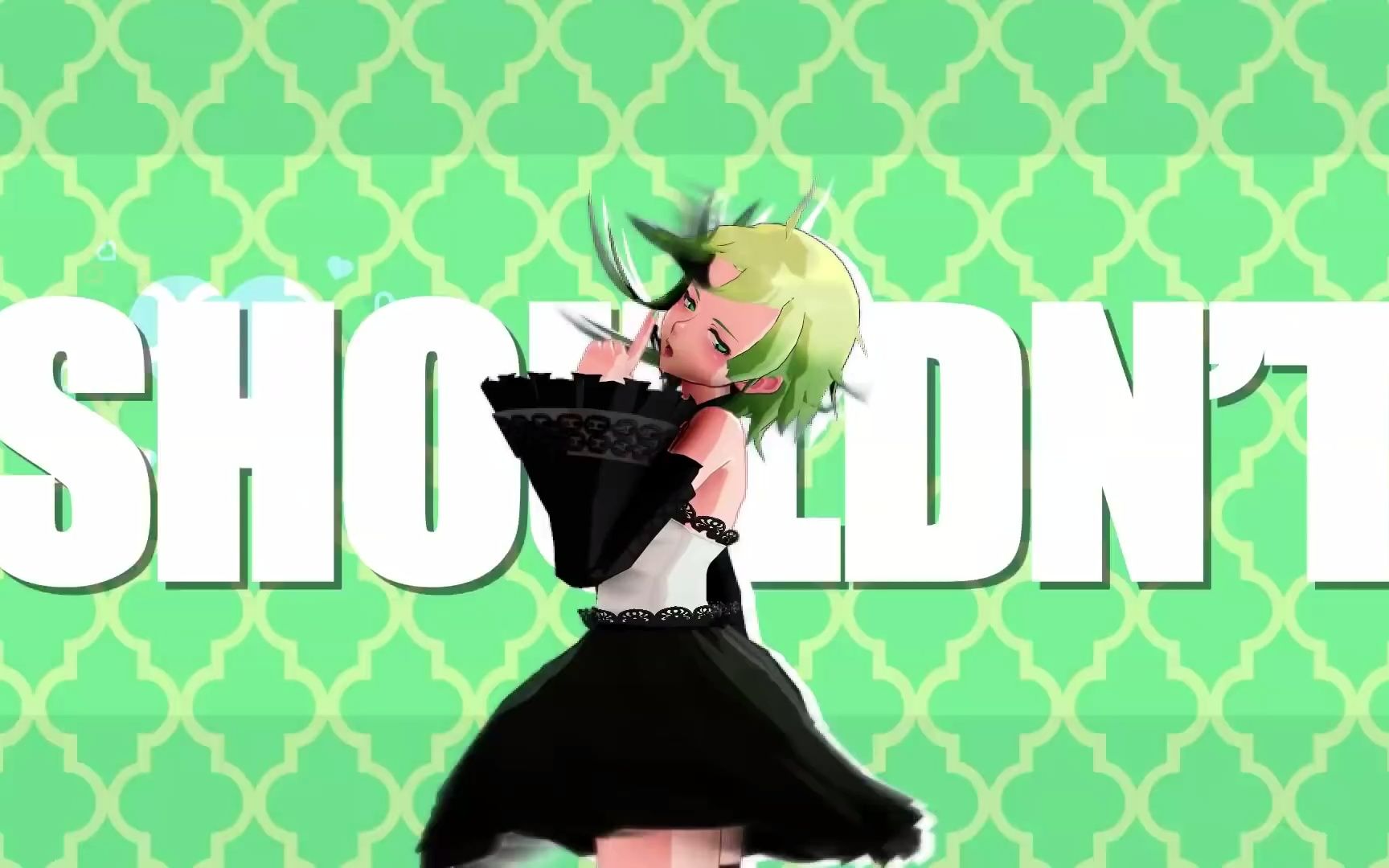 【mmd   dl】gumi - monster - original meme [1080p]