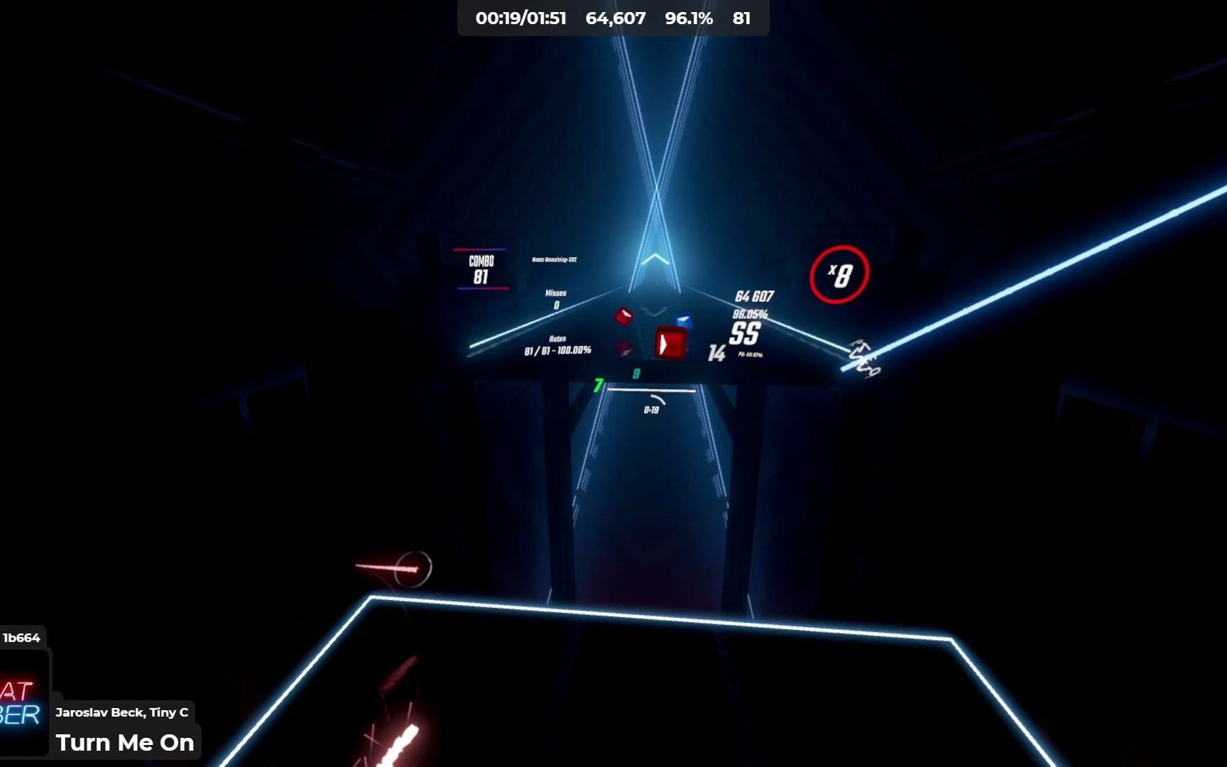 [图]BeatSaber OST1 全部歌曲EX+全连视频！