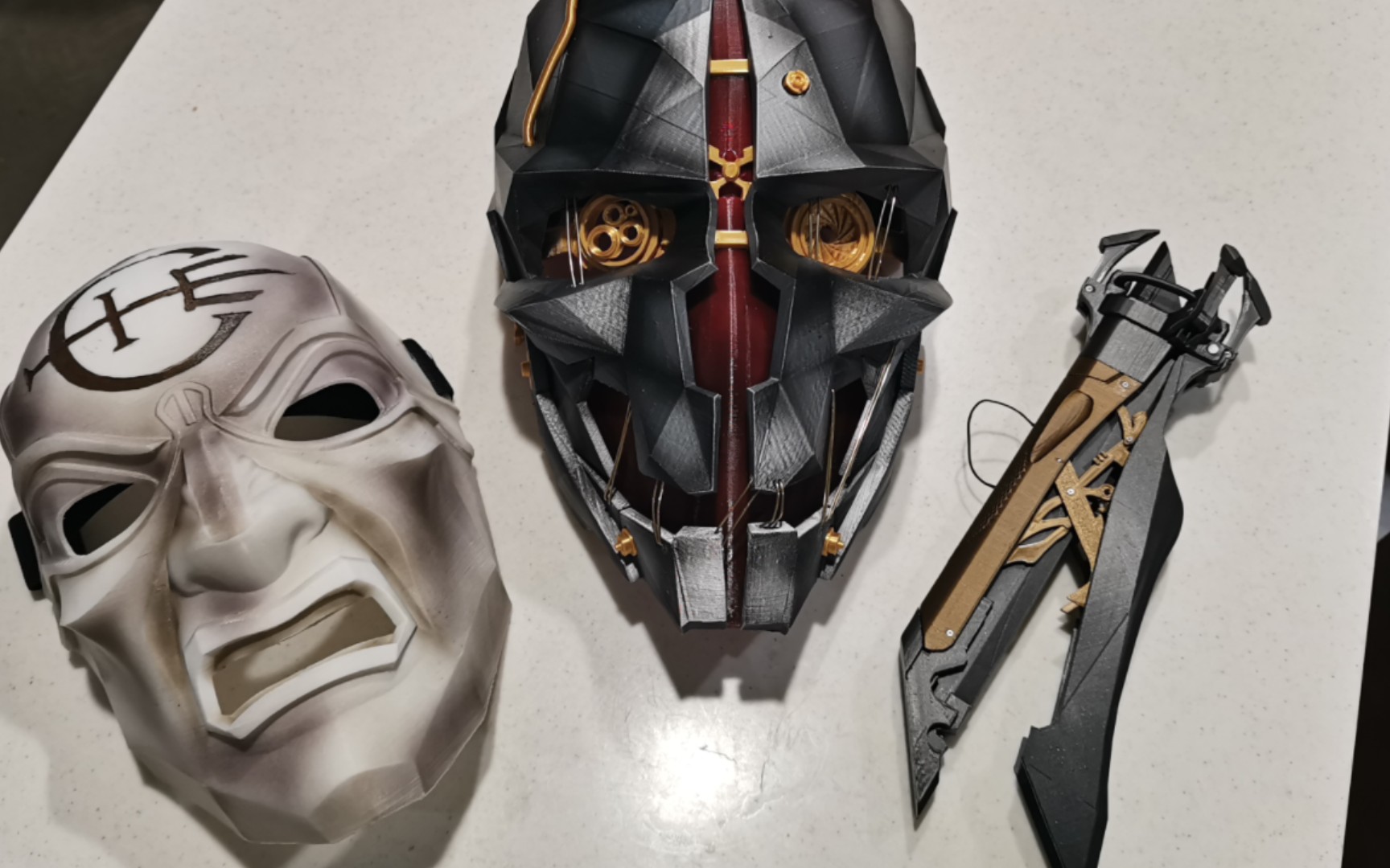 耻辱2 任务过场 竖屏纯享 (科尔沃面具 折叠刀)