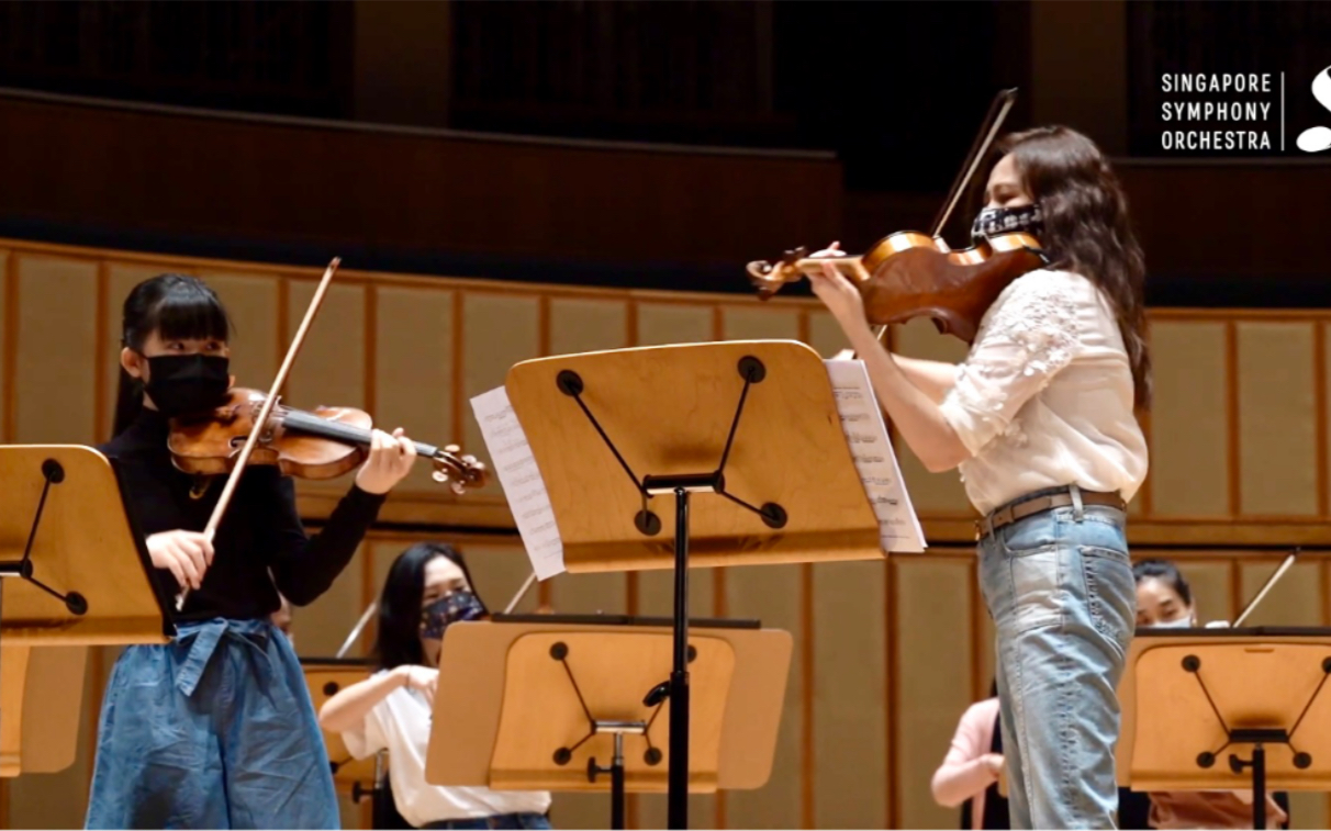 [图]蔡珂宜 & 巴赫-d小调双小提琴协奏曲 Chloe Chua & Bach's Double Concerto Violin Concert on 21 May