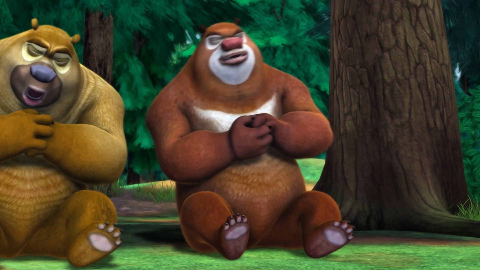 熊大:"特辣的海藻!