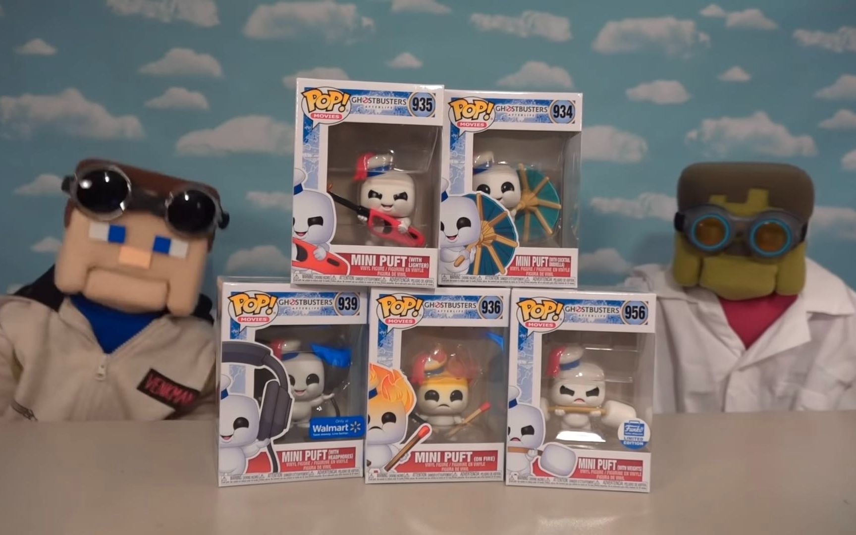 [图]【转载】潮玩公仔捉鬼敢死队迷你系列开箱展示Ghostbusters Afterlife Funko Mini Stay Puft Marshmallow POP