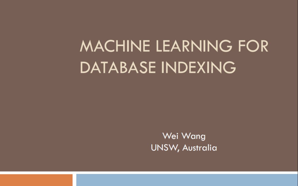 深圳大学计算机与软件学院学术沙龙——Learned Index哔哩哔哩bilibili