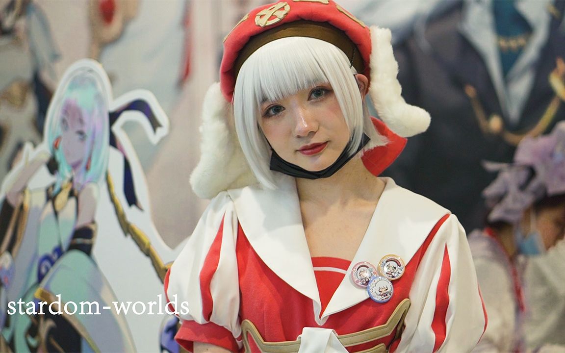 原神 cosplay可莉 萌妹 广州漫展cicf2020