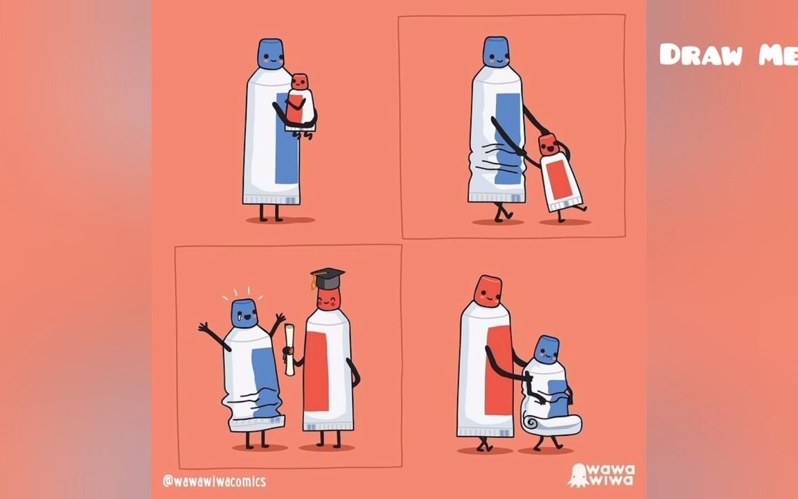 治愈系漫画-illustrations by wawawiwa comics part - 2