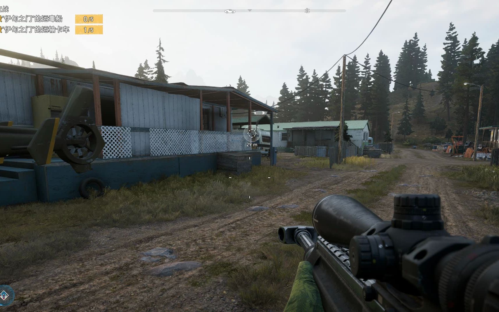 《孤岛惊魂5》开直升机救人