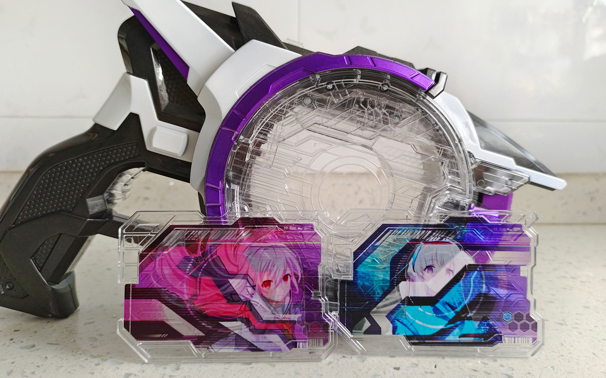 自制镭射升华器 榜一变身卡片(前两张)