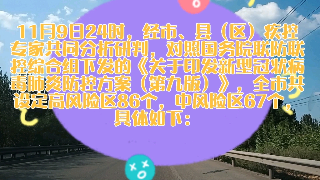 大同市11月9日24时,调整部分区域风险等级,看看都是那些地方.哔哩哔哩bilibili