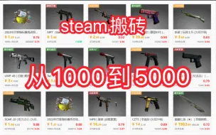 Скачать видео: 暑假csgo搬砖1000到5000元，你也可以！