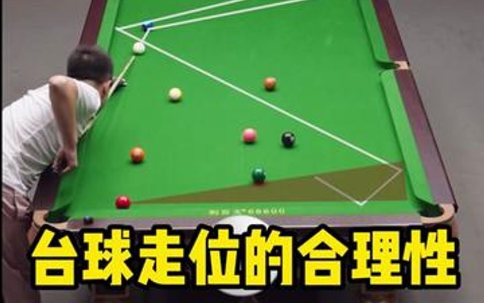 台球最重要的环节:走位的合理性哔哩哔哩bilibili