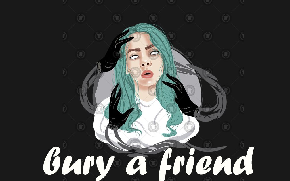 欧美碧梨灵魂画师billieeilish就是buryafriend里的monster