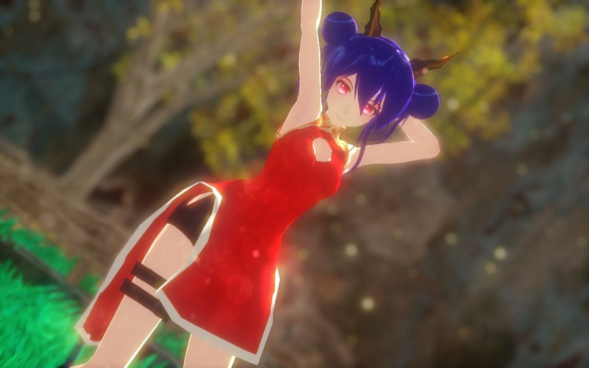 【明日方舟mmd】陈——岁红霞【改模配布】