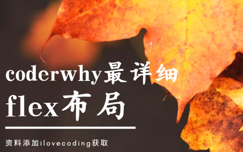 最新最详细flex布局彻底掌握哔哩哔哩bilibili