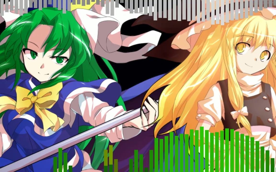 [图]【转载】Demoniac - Schizomania [Touhou Vocal Mix] 但是是魔理沙和冴月麟唱 - FNF Covers