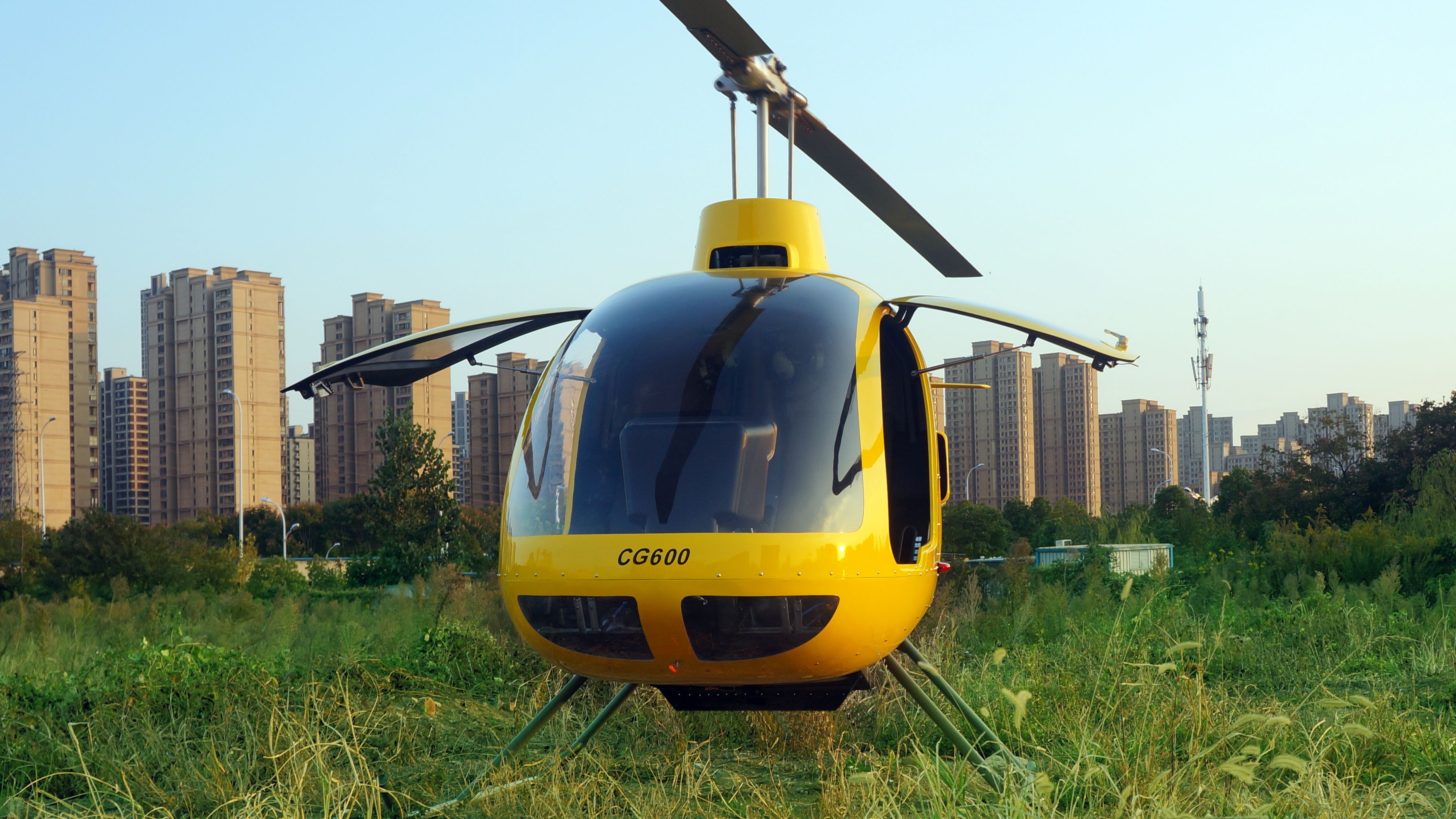 cg600直升机飞行