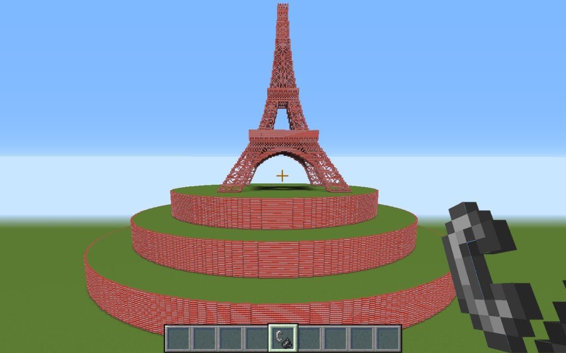 【我的世界】轰炸tnt埃菲尔铁塔