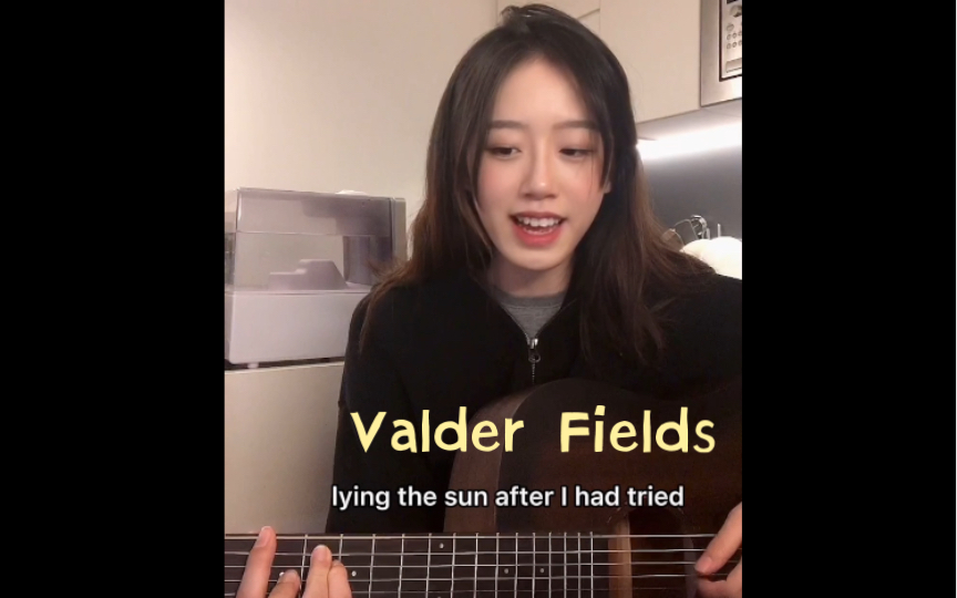 [图]翻唱 - Valder Fields 听到小时候的怀旧旋律