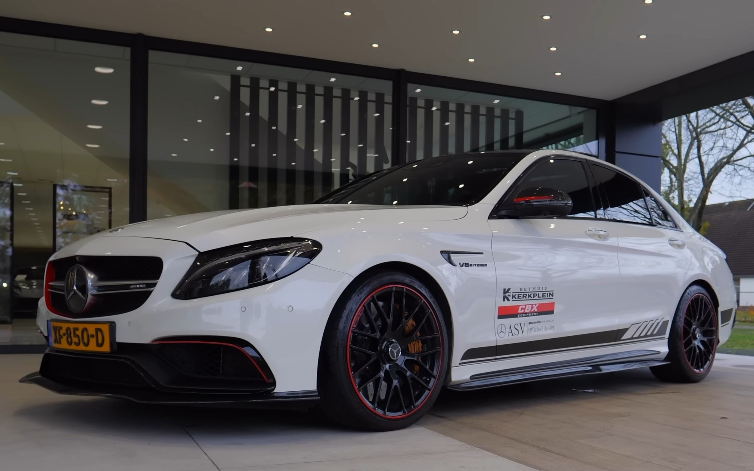 奔驰amg w205 c级 amg c63 荷兰试驾(机翻字幕敬请见谅)