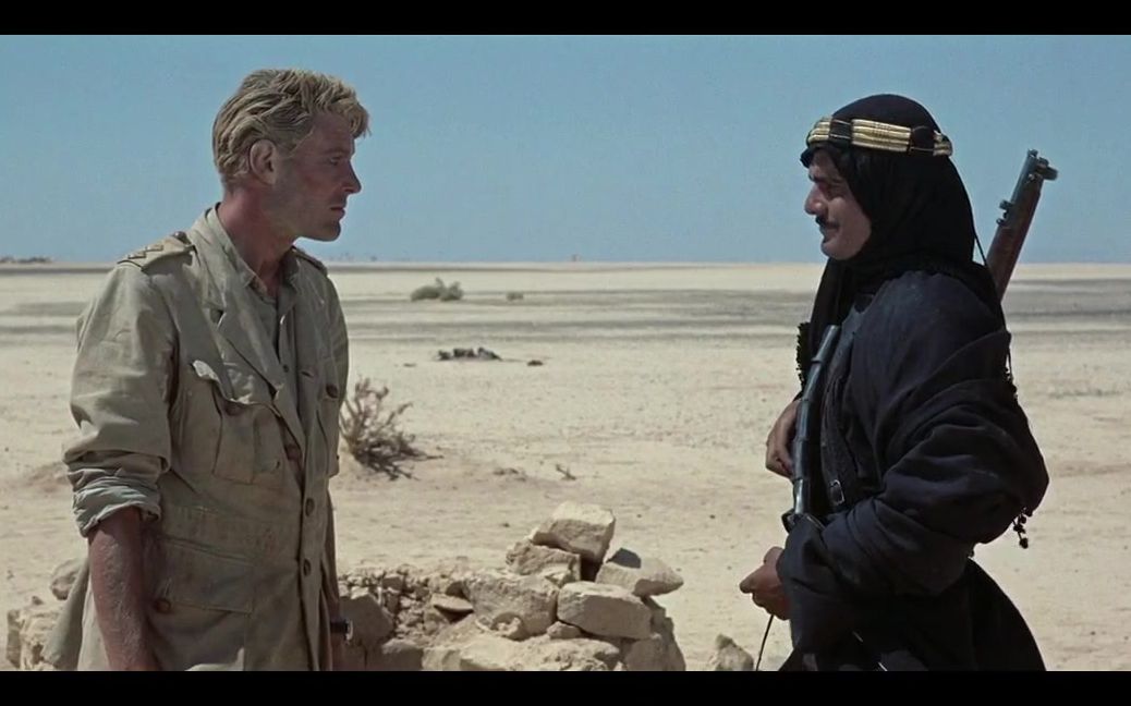 [图]Lawrence of Arabia《阿拉伯的劳伦斯》-1-劳伦斯初见阿里