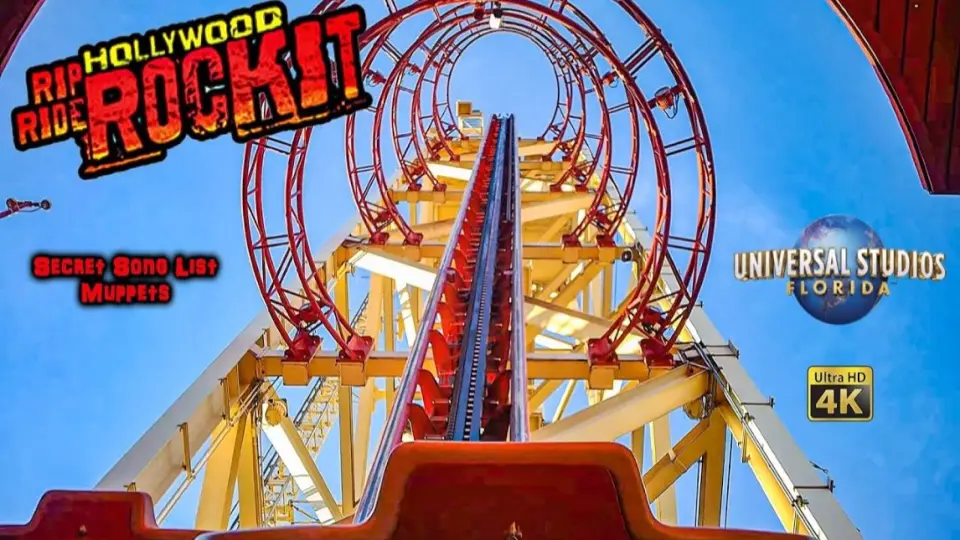 Hollywood Rip Ride Rockit Video, Official Ride POV