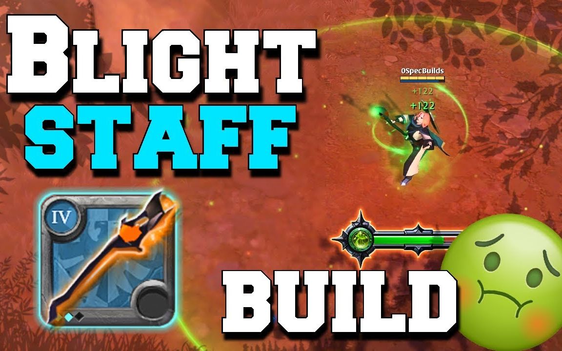 [图]有種病叫瘟病法杖 NEW Blight Staff BUILD is SICK Corrupted Dungeons PvP Albion Online