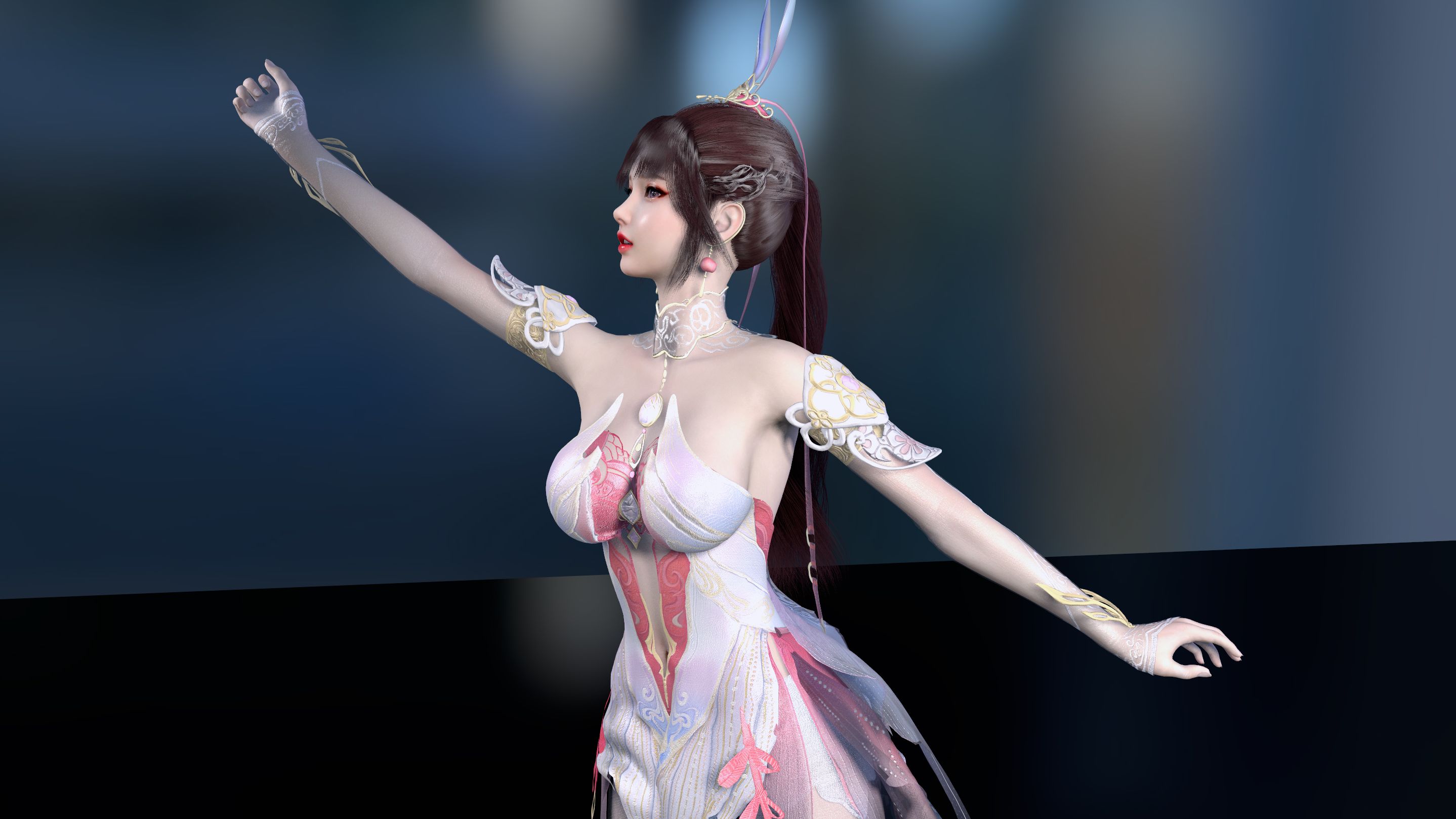 小舞 国风舞蹈 花月成双