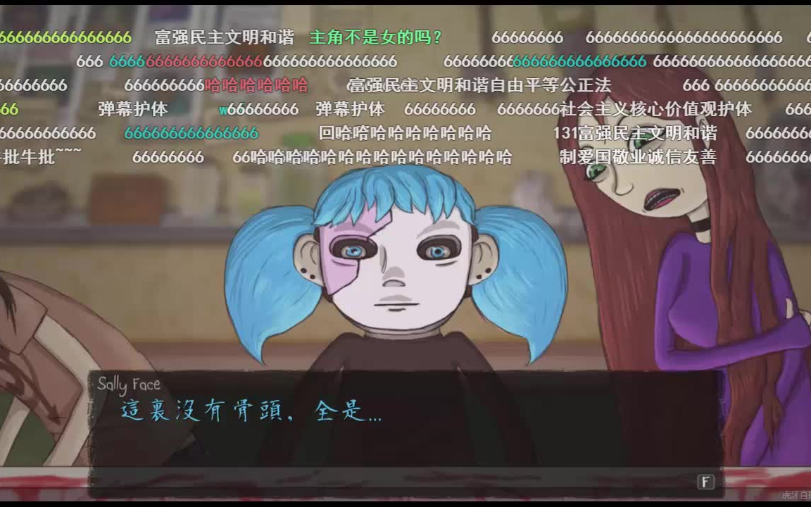 [图]楚河直播  Sally Face 俏皮脸 1-5章 完结