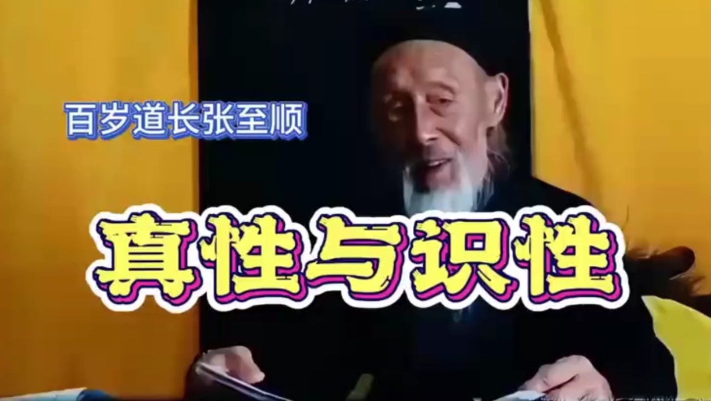 张至顺道长讲解真性与识性哔哩哔哩bilibili