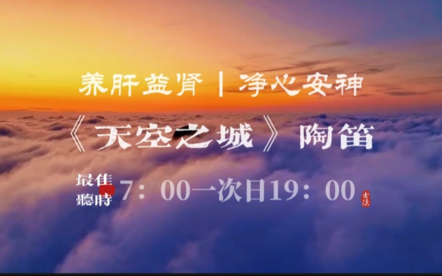 『五音疗疾』养肝气和脾胃益肾气,宁心降火,平衡中州,改善气色,放松身心,心神不定,烦躁不安,压力大气色差可多听用《天空之城》哔哩哔哩bilibili