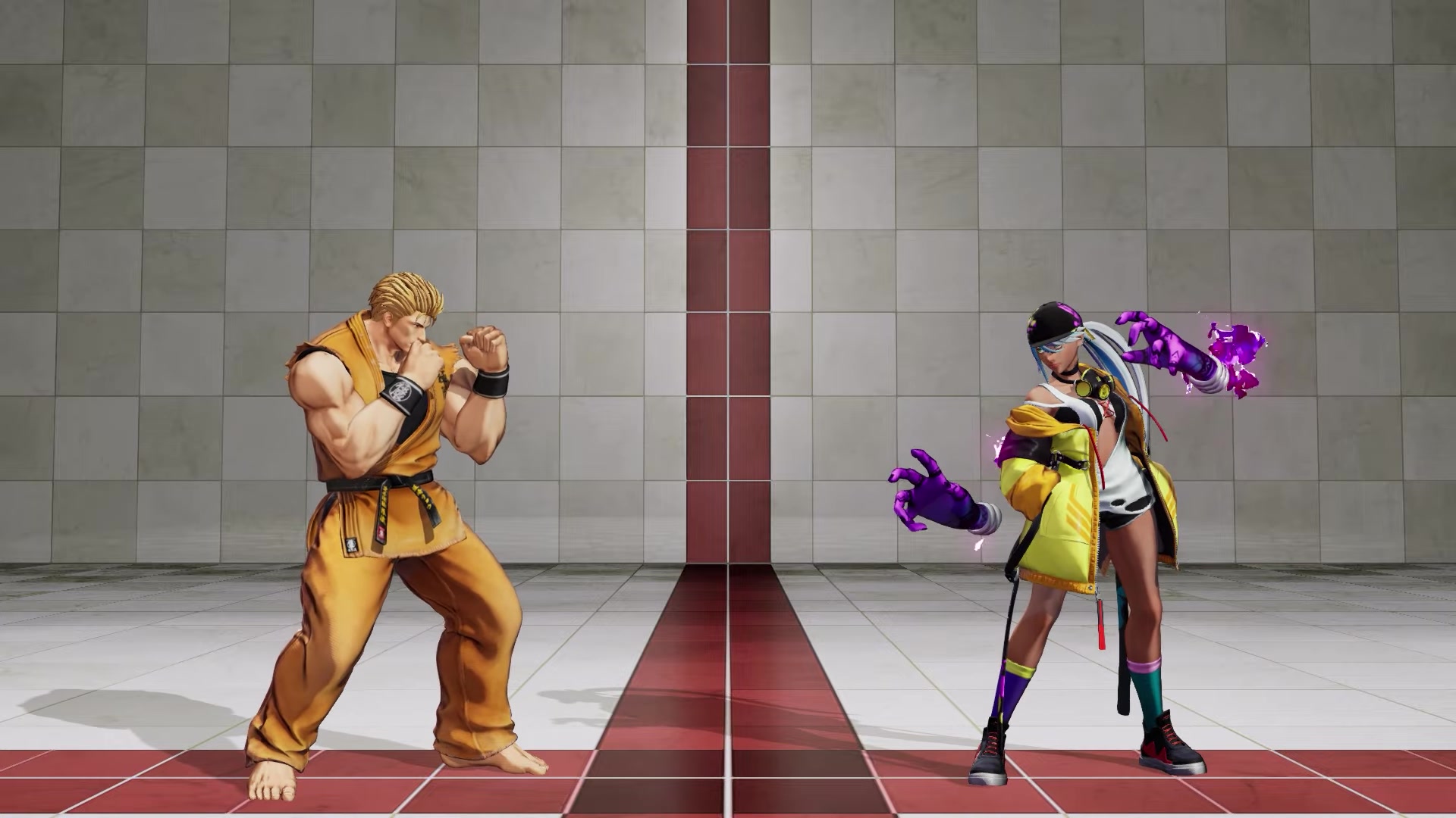 172. 《拳皇xv》不同游戏角色战斗开始前的休闲姿势