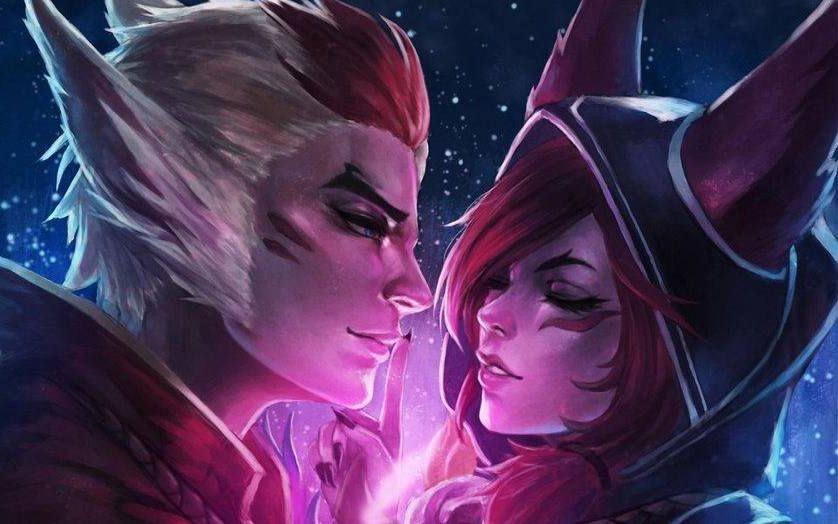 【lol全新英雄洛与霞】如果给洛与霞用其他英雄的台词配音,会发生什么