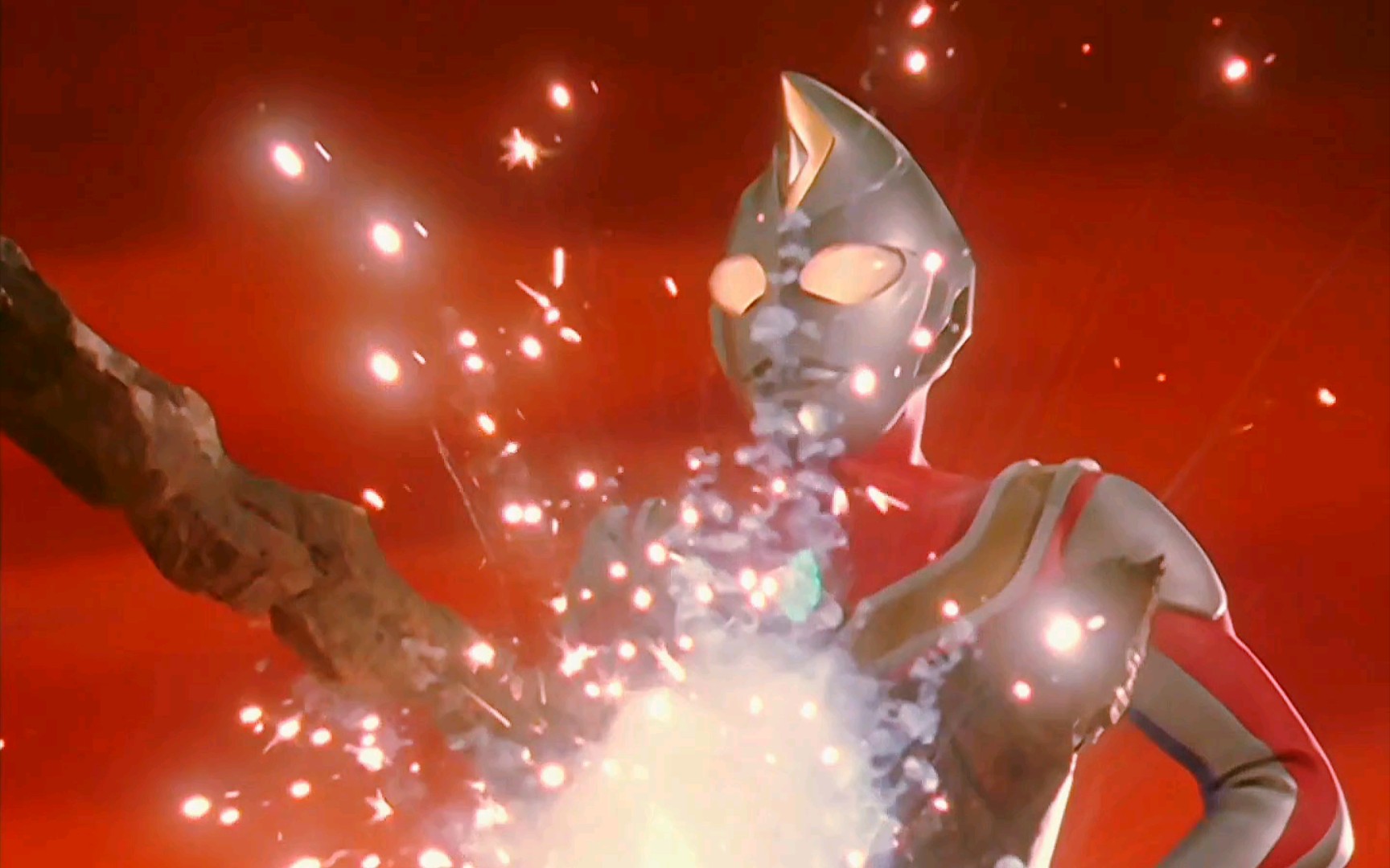 蓝光戴拿奥特曼战斗第二集