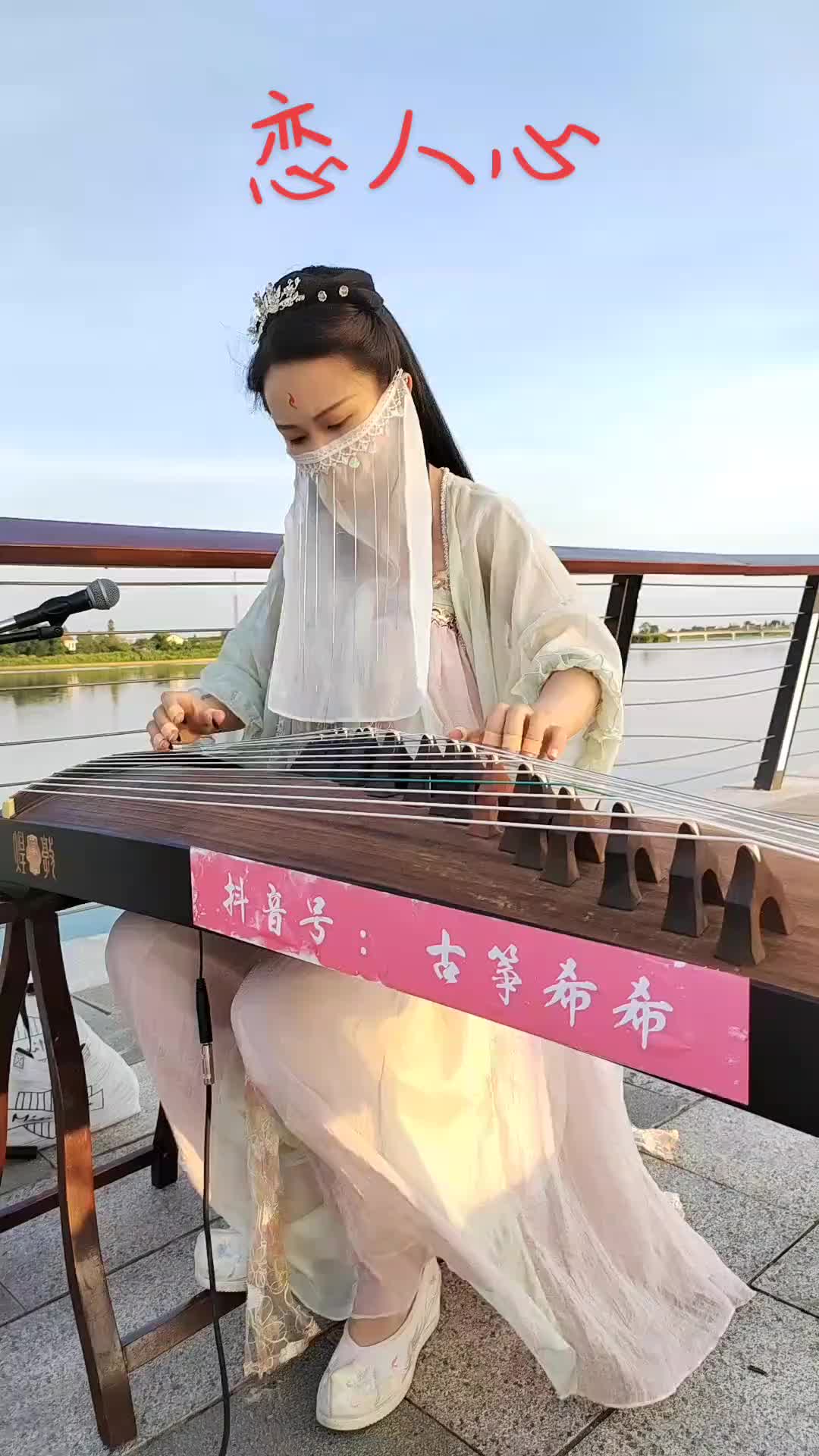 一首恋人心送给大家碰碰彭碰彭弘扬国乐古筝国风正当红