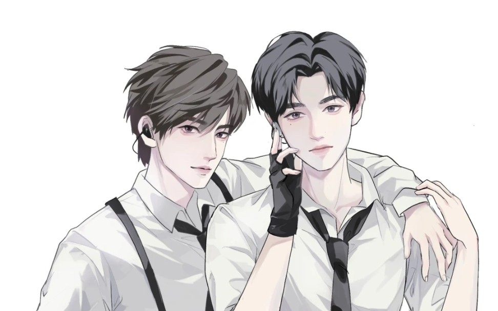 九宇初晴 两个小可爱