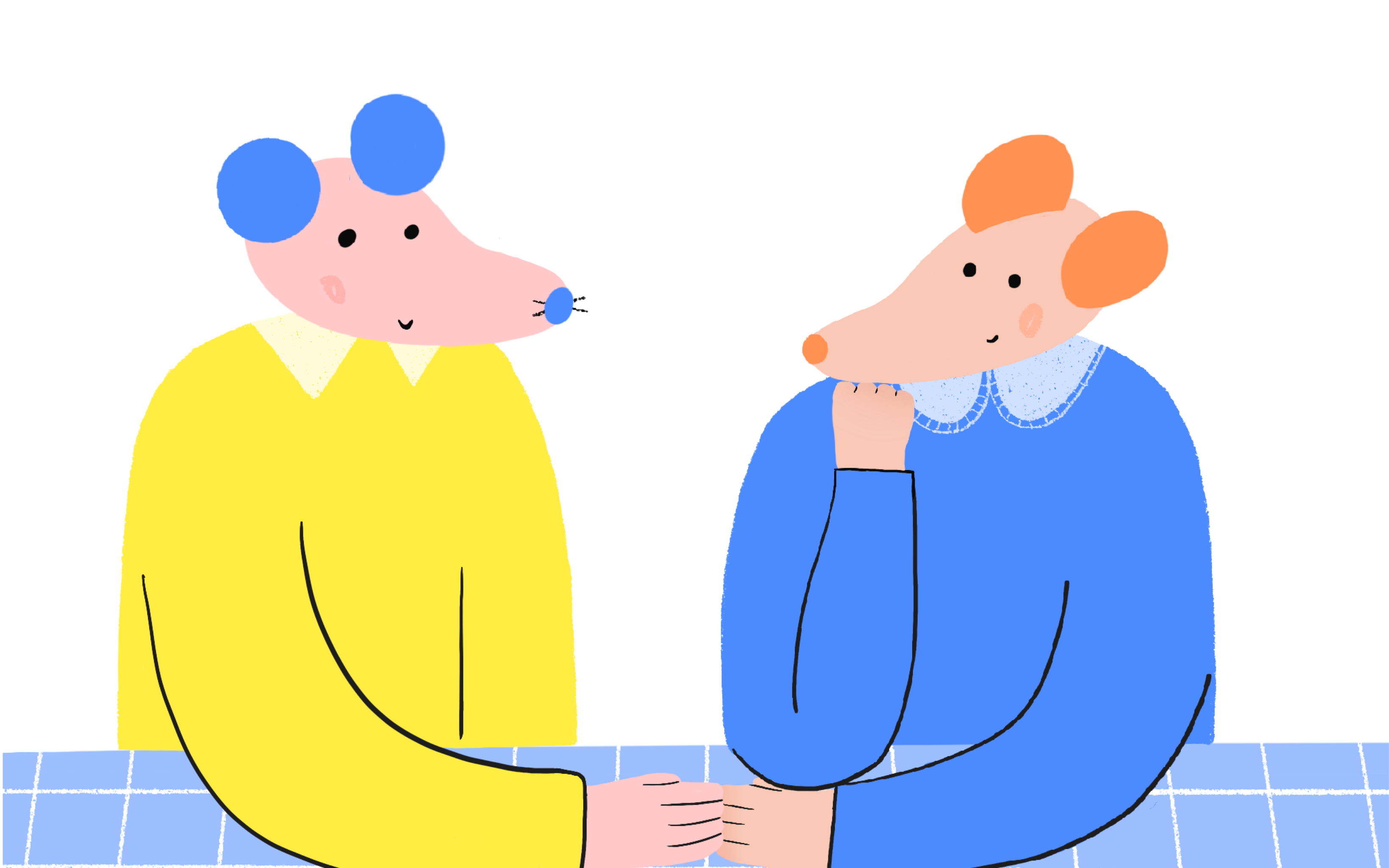 【procreate】2020鼠年心有所属插画绘制过程