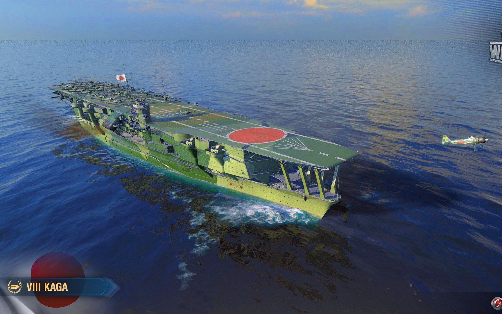 战舰世界欧战天空第735期8级r航加贺