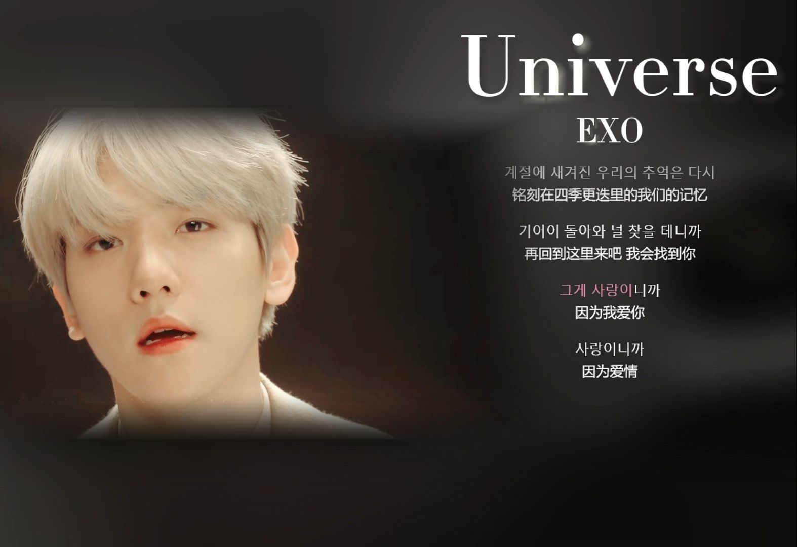 exo-universe 再回到这里来吧 我会找到你