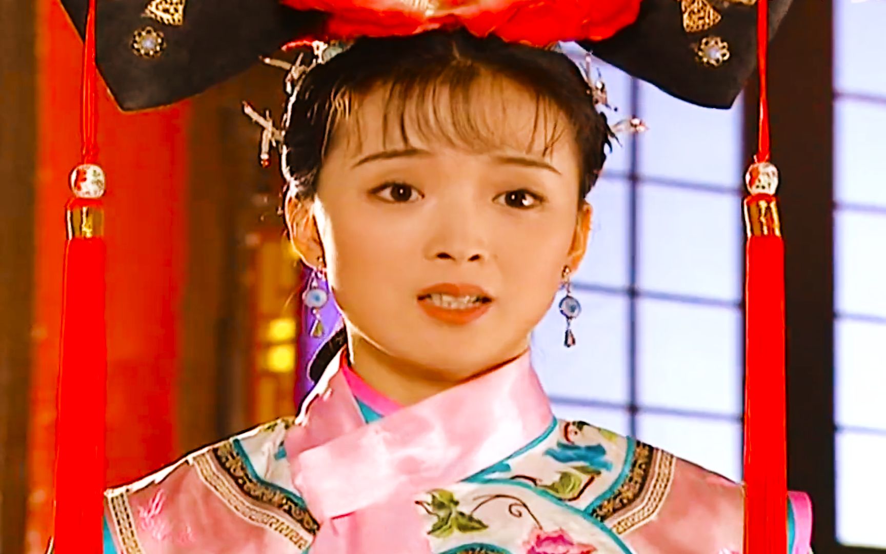 紫薇小燕子:老佛爷又要生气了,晴儿:不要怕,有我呢