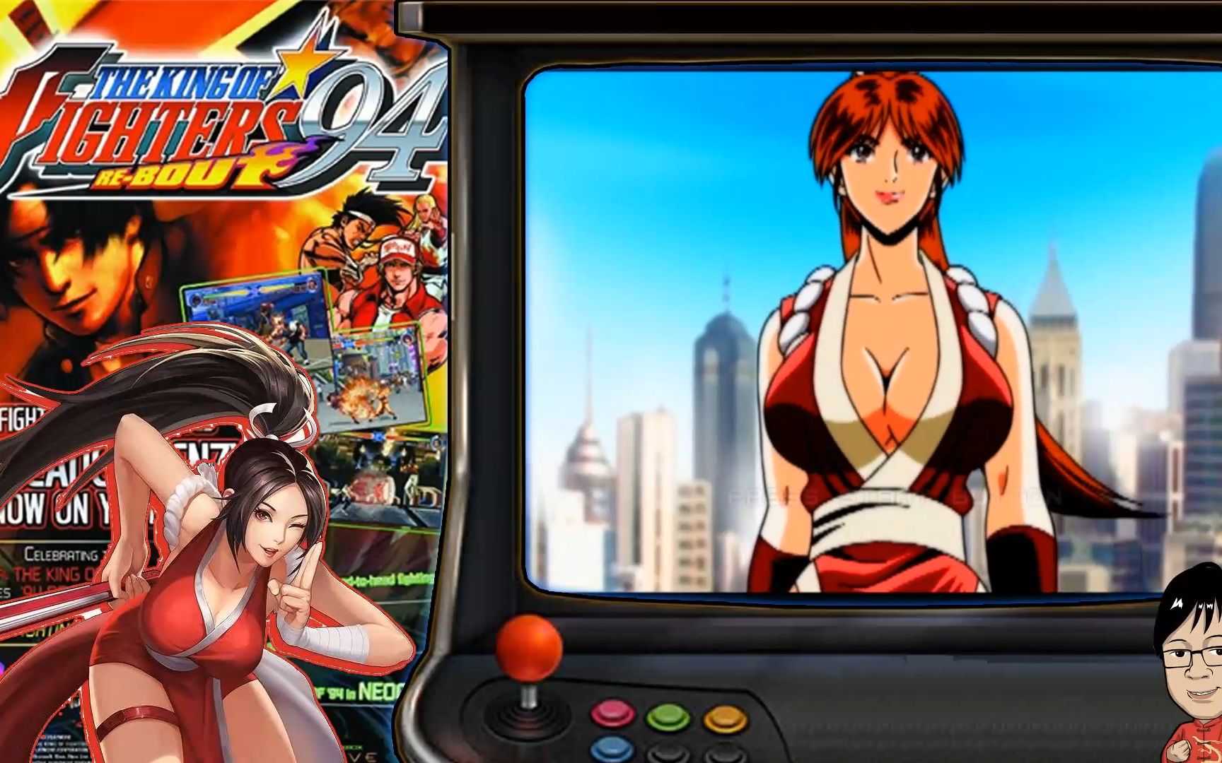 [图]《KOF94高清重置版》船新版本女子格斗家队通关变态卢卡尔的受虐之旅